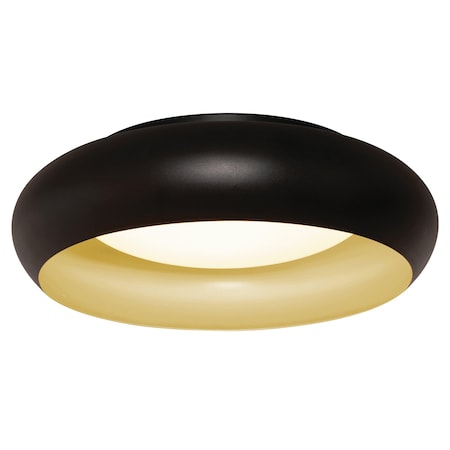 Afx Kayce 19'' LED Flush Mount  - Black Finish KYCF19LAJD1BK